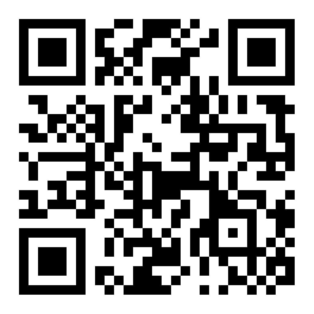 眉毛・まつげサロン様ホームページ無料サンプル作成 申込みフォームQRコード